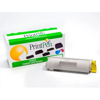 Printpen Oki C5650 Sarı (43872321) (2K) C5650 C5750 Toner