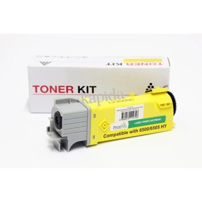 Printpen XEROX PHASER 6500 Yellow (106R01603) Yüksek Kapasite (2.5K) Phaser 6500 WorkCentre 6505 Toner