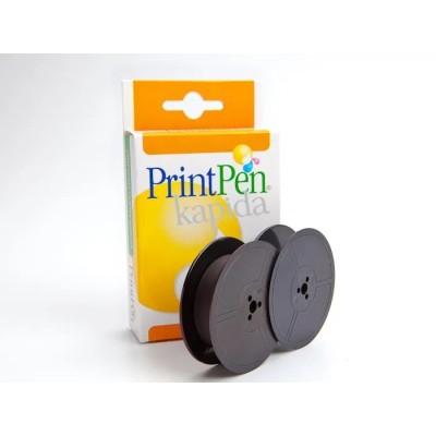 Printpen UNIVERSAL TWIN SPOOL GR.1 Black Daktilo Makara Seridi Şerit