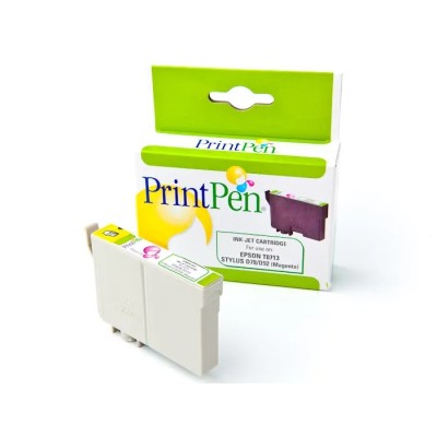 Printpen EPSON T0713 Magenta (13,5ml) BX3450 Stylus CX4300 Kartuş