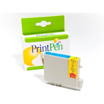 Printpen EPSON T0542 Cyan (20,0 ml.) Stylus Photo R800 Stylus Photo R1800 Kartuş