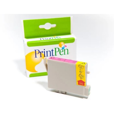 Printpen EPSON T0543 Magenta (20,0 ml.) Stylus Photo R800 Stylus Photo R1800 Kartuş