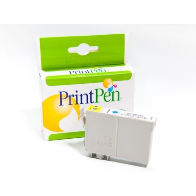 Printpen EPSON T0802 Cyan (12,0 ml.) Stylus Photo P50 Stylus Photo PX650 Kartuş
