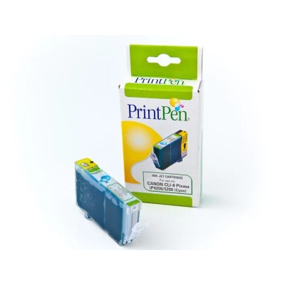 Printpen CANON CLI-8 Photo Cyan (14,5ml.) PIXMA IP6600 IP6700 Kartuş