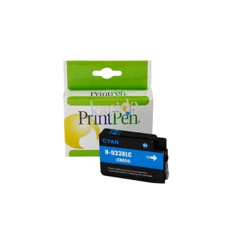 Printpen HP 933XL (CN054AN) Cyan  Yüksek Kapasite (17,0ml.) Officejet Pro 6100 6600 Kartuş