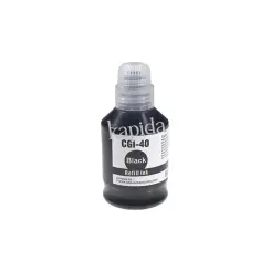 Printpen Canon Gi-40 Black Mürekkep (170Ml./Sise) G5040 G6040 Kartuş