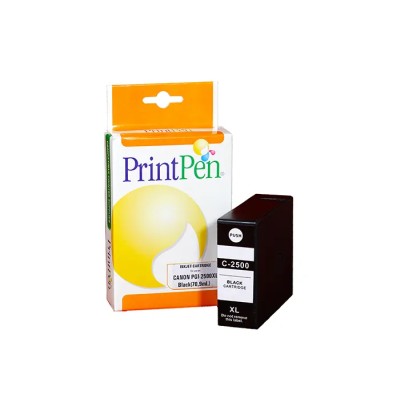 Printpen CANON PGI-2500XLBK Black Yüksek Kapasite (70,9ml.) MAXIFY iB4050 iB4150 Kartuş