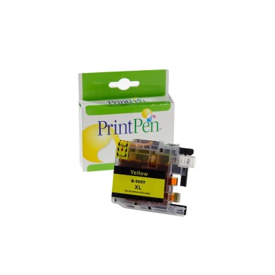 Printpen BROTHER LC565XLY Yellow Yüksek Kapasite (13,0ml.) MFC-J3720 Kartuş