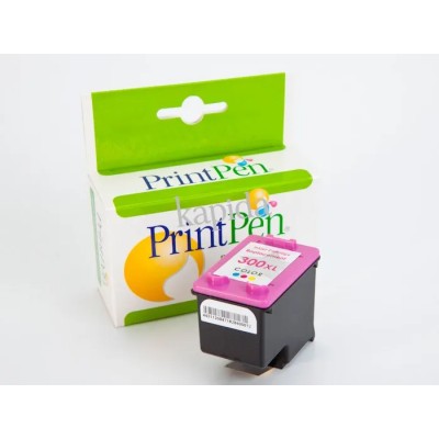Printpen HP No.300XL (CC644EE) Color Yüksek Kapasite (%100 Yeni) Deskjet D1600 Deskjet D1660 Kartuş