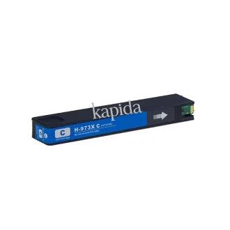 Printpen HP 973X (F6T81AE) Cyan (7K) Pagewide Pro 452 477 Kartuş