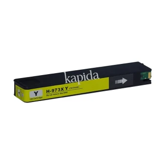 Printpen HP 973X (F6T83AE) Yellow (7K) Pagewide Pro 452 477 Kartuş