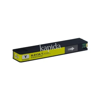 Printpen HP 913A (F6T79AE) Yellow (3K) Pagewide Pro 352 377 Kartuş