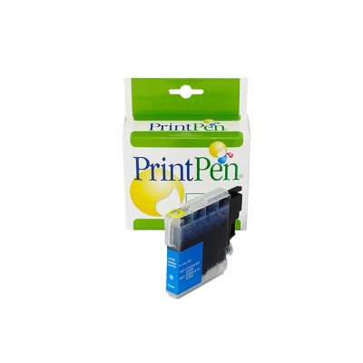 Printpen BROTHER LC-39C,985C Cyan Yüksek Kapasite (19,0 ml.) DCP-J125 DCP-J140 Kartuş