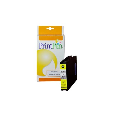 Printpen EPSON T7554XL (C13T755440) Yellow Yüksek kapasite (4k) WORKFORCE PRO WF8010 WF8090 Kartuş