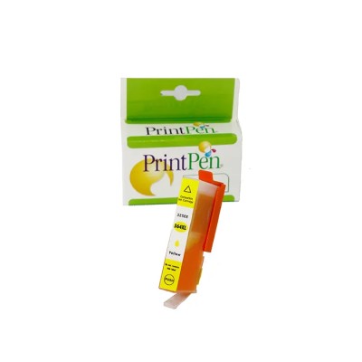 Printpen HP 364 (CB325EE) Yellow (14,0ml.) Deskjet 3070A Photosmart 5510 Photosmart 5515 Kartuş