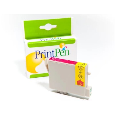 Printpen EPSON T0553 Magenta (12,5ml) Stylus Photo R240 Stylus Photo R245 Kartuş