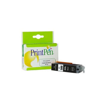 PRINTPEN CANON PGI-580XXL Black (Pigmented) Yüksek Kapasite (28,5ml.) PIXMA TR7550 TR8550 Kartuş