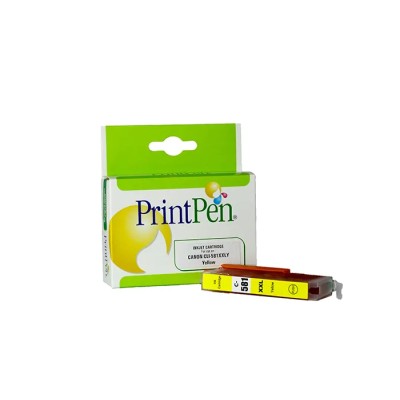 Printpen CANON CLI-581XXLY Yellow Extra Yüksek Kapasite (14,5ml.) PIXMA TR7550 TR8550 Kartuş