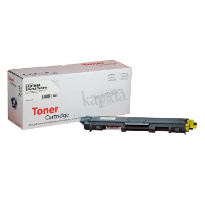 Printpen Box BROTHER TN-261Y (TN-265) Yellow Yüksek Kapasite (2.2K) HL3140 HL3150 Toner