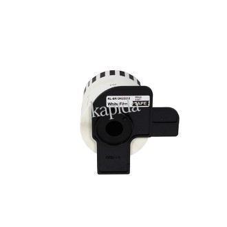 PRINTPEN BROTHER P-Touch DK-22212 DAYANIKLI SÜREKLI FILM YÜZEYLI BEYAZ ETIKET (62mm x 15,24m) QL500 QL550