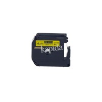 PRINTPEN BROTHER P-Touch M12-K631 M-TAPE SARI KAGIT ETIKETE SIYAH (12mm x 8m) PT-100 PT-110
