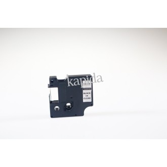 PRINTPEN DYMO D1 40910 SEFFAF ETIKETE SIYAH (9mm x 7m) LabelPOINT 100 150