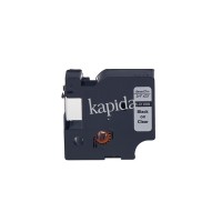 PRINTPEN DYMO D1 45800 SEFFAF ETIKETE SIYAH (19mm x 7m) LabelPOINT 300 350 - LabelMANAGER 200