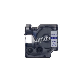 PRINTPEN DYMO D1 45804 BEYAZ ETIKETE MAVI (19mm x 7m) LabelPOINT 300 350 - LabelMANAGER 200