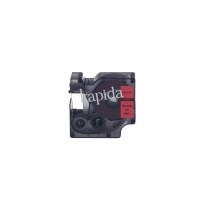 PRINTPEN DYMO D1 45807 KIRMIZI ETIKETE SIYAH (19mm x 7m) LabelPOINT 300 350 - LabelMANAGER 200