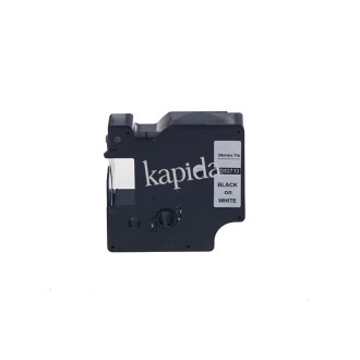 PRINTPEN DYMO D1 53713 BEYAZ ETIKETE SIYAH (24mm x 7m) LabelMANAGER 300 400