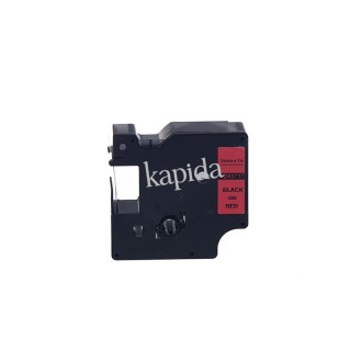 PRINTPEN DYMO D1 53717 KIRMIZI ETIKETE SIYAH (24mm x 7m) LabelMANAGER 300 400