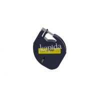 PRINTPEN DYMO LetraTag 59423 PLASTÝK SARI ETÝKETE SÝYAH (S0721620) (12mm x 4M) Letratag Series Etiket