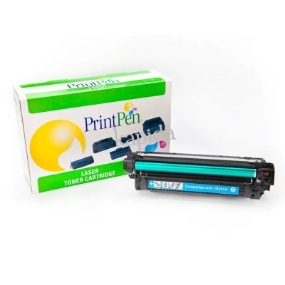 Printpen HP CE251A,CE401A & CANON CRG-723 Cyan (7K) CP3525 CM3530 ; HP CE401A (507A) Toner