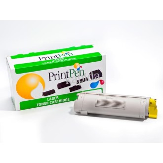 PRINTPEN OKI C5600 Yellow (43381921) (2K) C5600 C5700 Toner