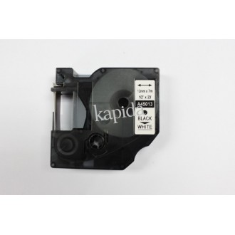 PRINTPEN DYMO D1 45013 BEYAZ ETIKETE SIYAH (12mm x 7m) LabelPOINT 100 150