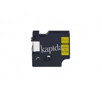 PRINTPEN DYMO D1 40918 SARI ETIKETE SIYAH (9mm x 7m) LabelPOINT 100 150