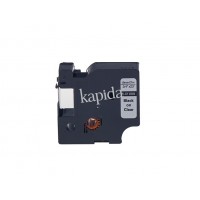 PRINTPEN DYMO D1 45800 SEFFAF ETIKETE SIYAH (19mm x 7m) LabelPOINT 300 350 - LabelMANAGER 200