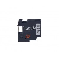 PRINTPEN DYMO D1 45811 SIYAH ETIKETE BEYAZ (19mm x 7m) LabelPOINT 300 350 - LabelMANAGER 200