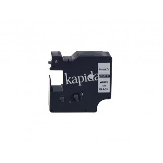 PRINTPEN DYMO D1 53721 SIYAH ETIKETE BEYAZ (24mm x 7m) LabelMANAGER 300 400