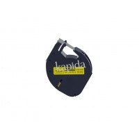PRINTPEN DYMO LetraTag 59423 PLASTÝK SARI ETÝKETE SÝYAH (S0721620) (12mm x 4M) Letratag Series