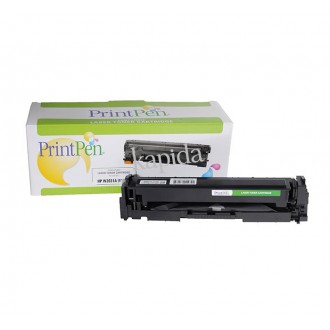 PRINTPEN HP W2031A (415A) & CANON CRG-055C Cyan Chipsiz (2.1K) M455 MFP M454