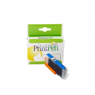 PRINTPEN CANON CLI-551XLC Cyan Yüksek Kapasite (12,5ml.) PIXMA IP7250 IP8750