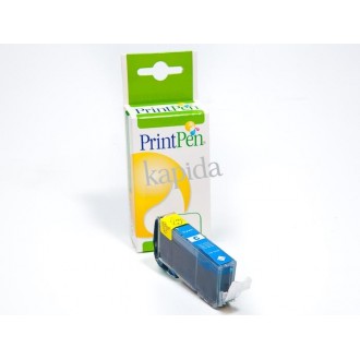 PRINTPEN CANON CLI-521C Cyan (10,5ml.) PIXMA IP3600 IP4600