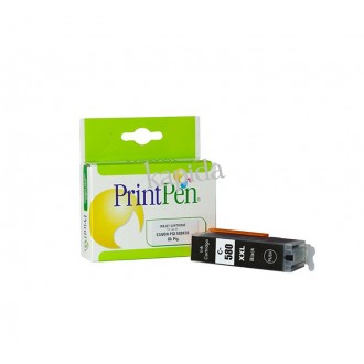 PRINTPEN CANON PGI-580XXL Black (Pigmented) Yüksek Kapasite (28,5ml.) PIXMA TR7550 TR8550