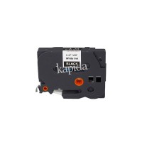 PRINTPEN BROTHER P-Touch TZE-335 SIYAH ETIKETE BEYAZ (12mm x 8m) GL-100 PT-1000