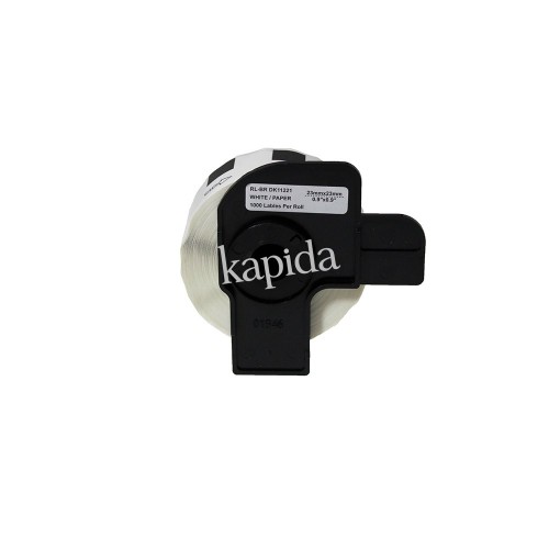 BROTHER DK Serisi Kare Etiket 1000 Adet/Rulo DK11221 23mm Muadil BROTHER DK Serisi Kare Etiket 1000 Adet/Rulo DK11221 23mm Muadil