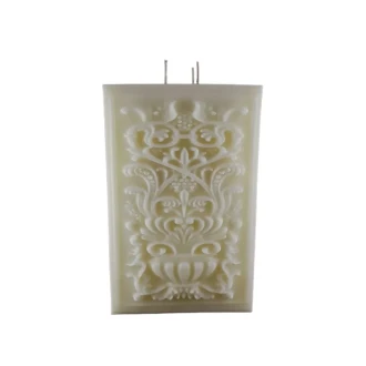 Anti̇k  Desenli̇ Mum 17.5 Cm X 19 Cm X 30 Cm