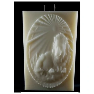 Aslan Burcu Mum 17.5 Cm X 19 Cm X 30 Cm Toner