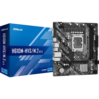 Asrock H610M-Hvs/M.2 R2.0 Soket 1700 Ddr4 3200Mhz (Oc) M.2