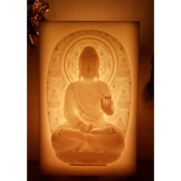 Buddha Karana  İçi̇ Boş Mum 17.5 Cm X 19 Cm X 30 Cm